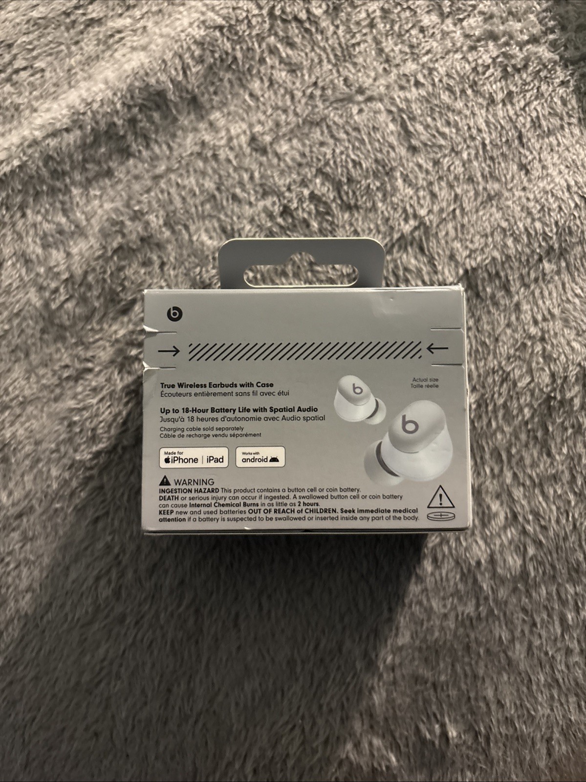 Beats Solo Buds True Wireless Earbuds Storm Gray Unopened Brand New