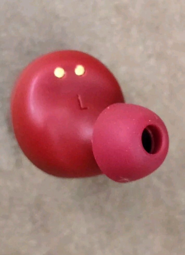 Jlab Go Air Pop True Wireless Bluetooth In-Ear Earbuds LEFT Side Only RED.