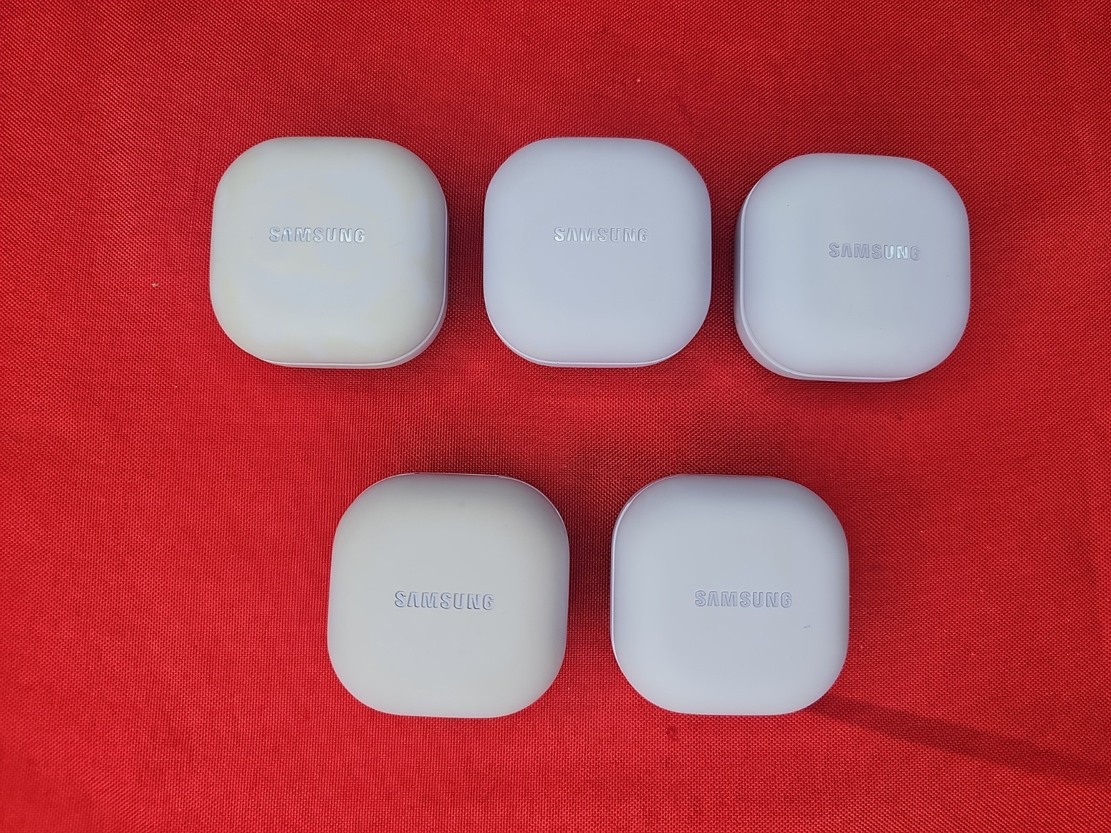 Samsung Galaxy Buds2 Pro SM-R510 True Wireless Earbud Headphones Lot Of 5 TESTED
