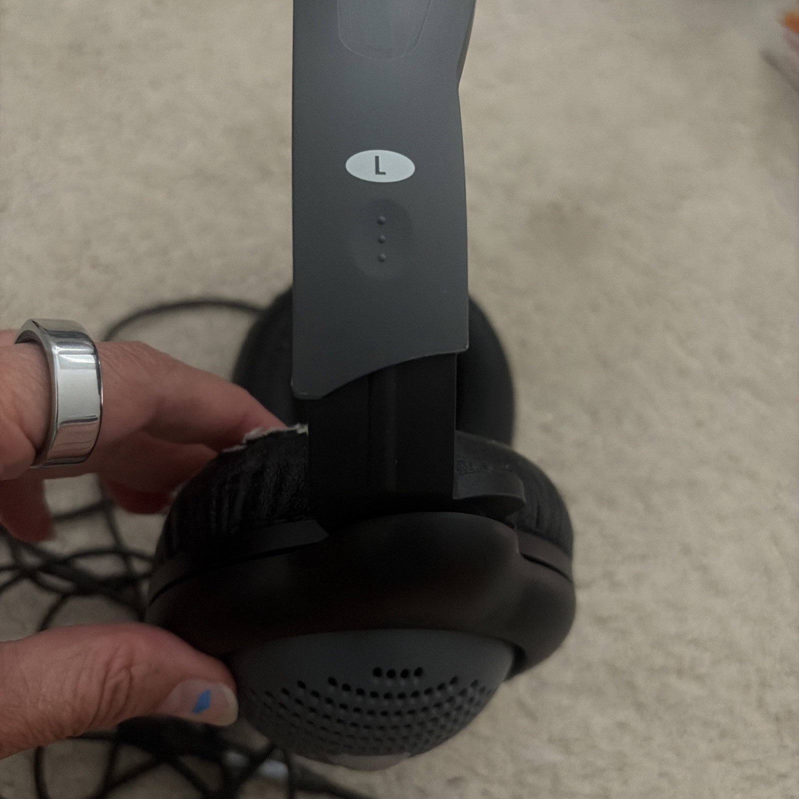 Sennheiser HD-500 Over the ear Therapeutic Stereo Headphones-READ