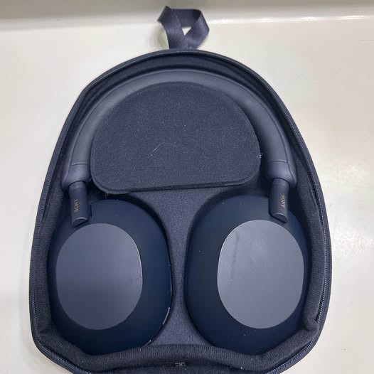 Sony WH1000XM5/L Wireless Bluetooth Over-Ear Headphones – Blue