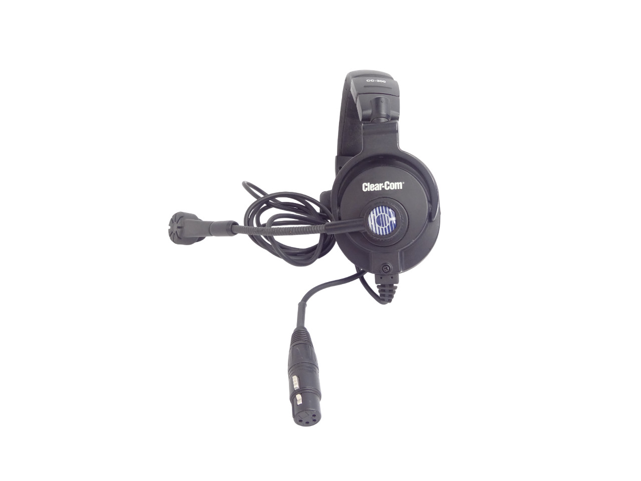 Clear-Com CC-300 Single-Ear Intercom Mic Headset with 4-Pin XLR Connector
