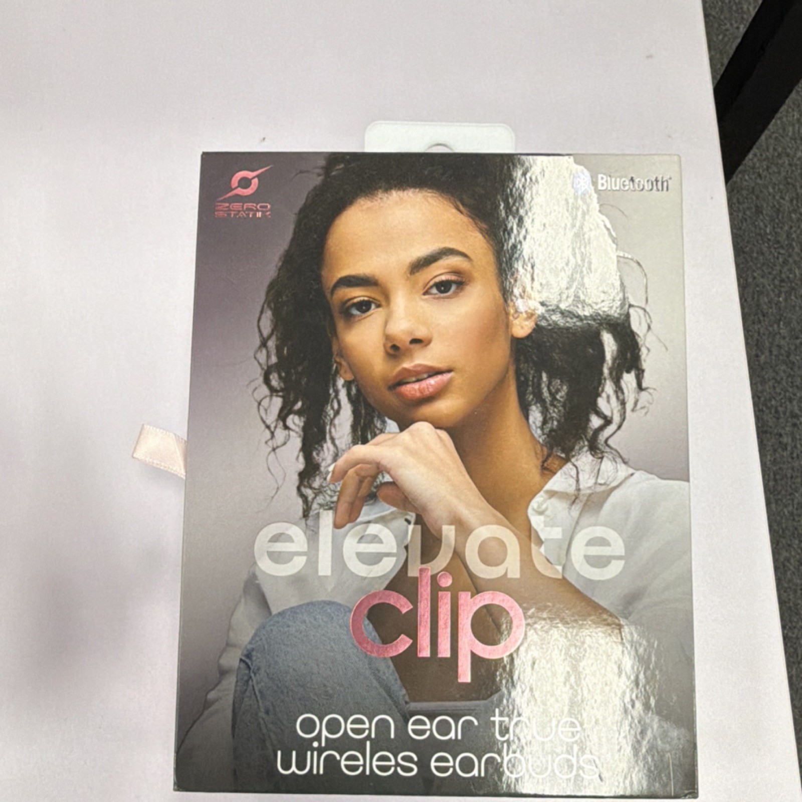 Zero Start Elevate Clip Open Ear True Wireless Bluetooth Ear-hook Earbuds White