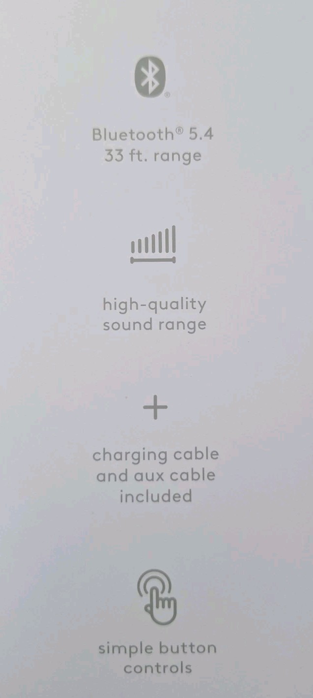 WIRELESS BUILT IN MICROPHONE HEADPHONES CHECKERED HEYDAY NEW