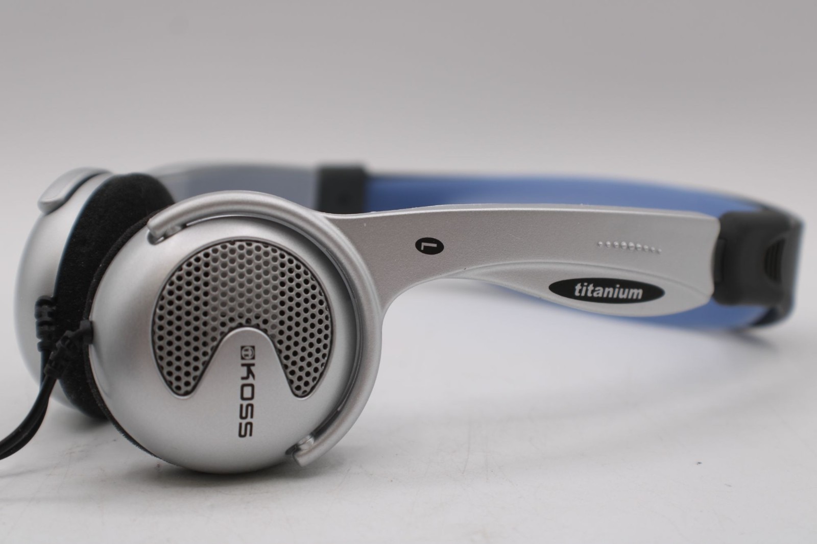 Koss KTXPRO1 Titanium Portable Headphones Volume Control Foam Ear Pads