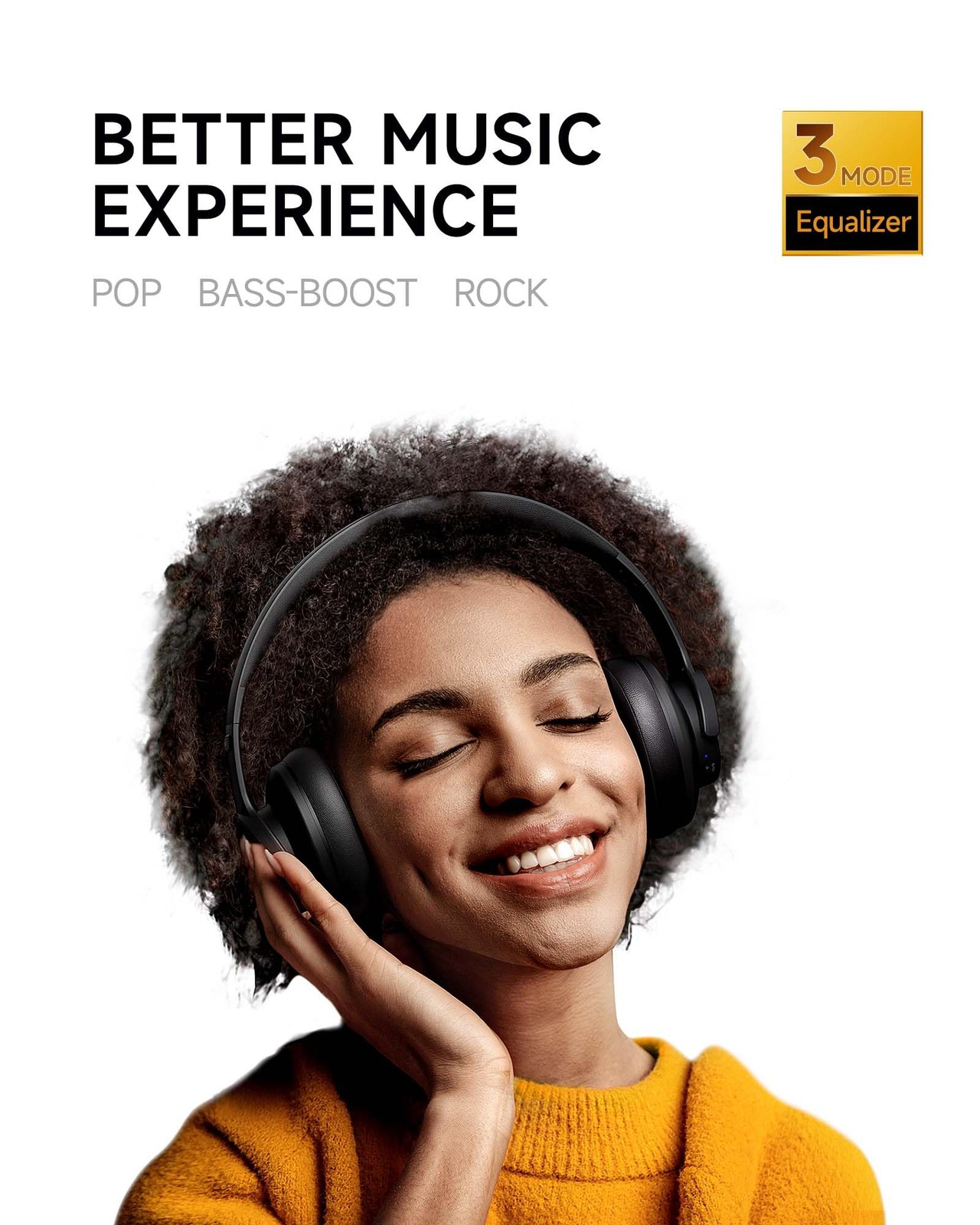 Picun B8 Bluetooth Headphones, 120H Playtime Headphone Wireless Bluetooth wit…