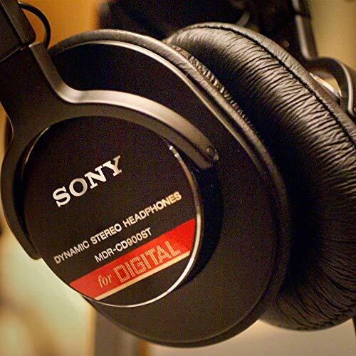 SONY MDR-CD900ST Wired Studio Monitor Headphone Closed-type Black