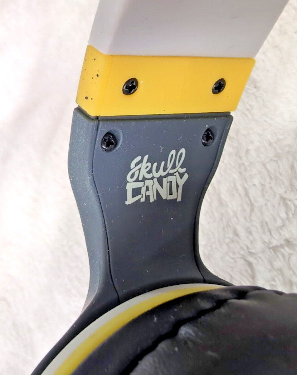 OPEN BOX-Skullcandy Hesh Wired Over the Ear Headphones Gray Lime Green -S&H PAID