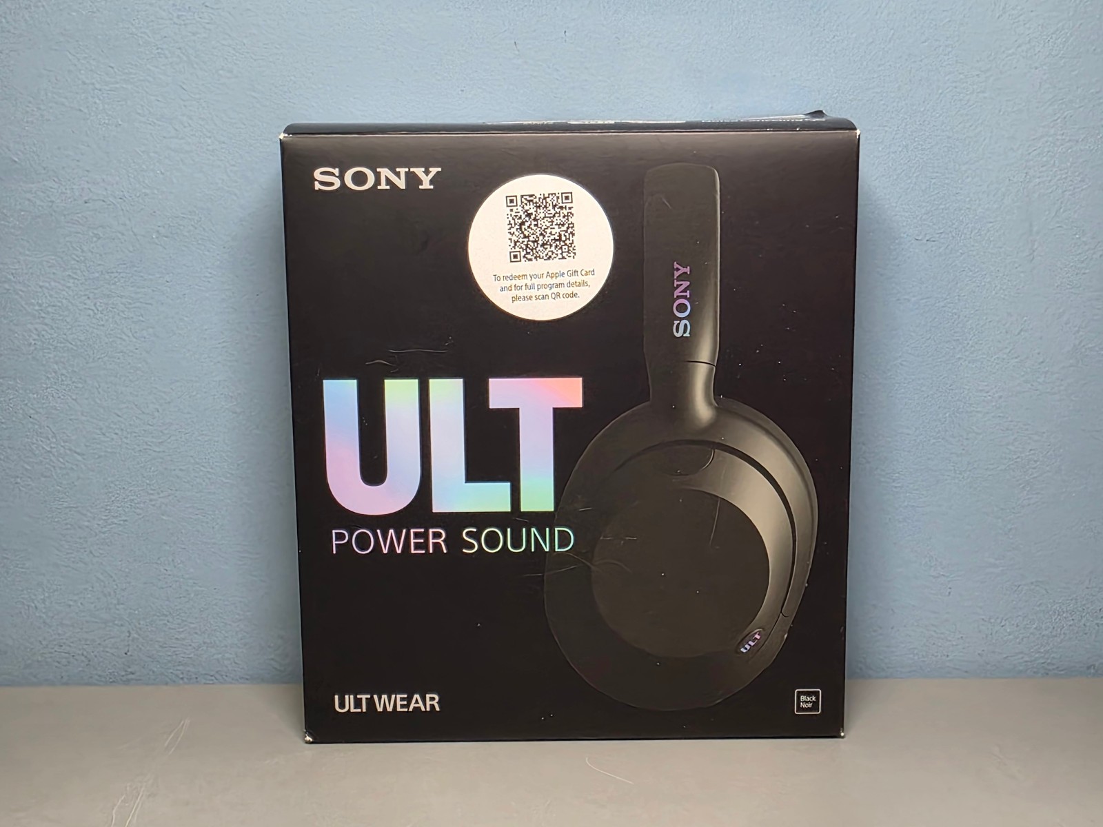 Sony Ult Power Sound Wireless Noise Cancelling Stereo Headphones in Black