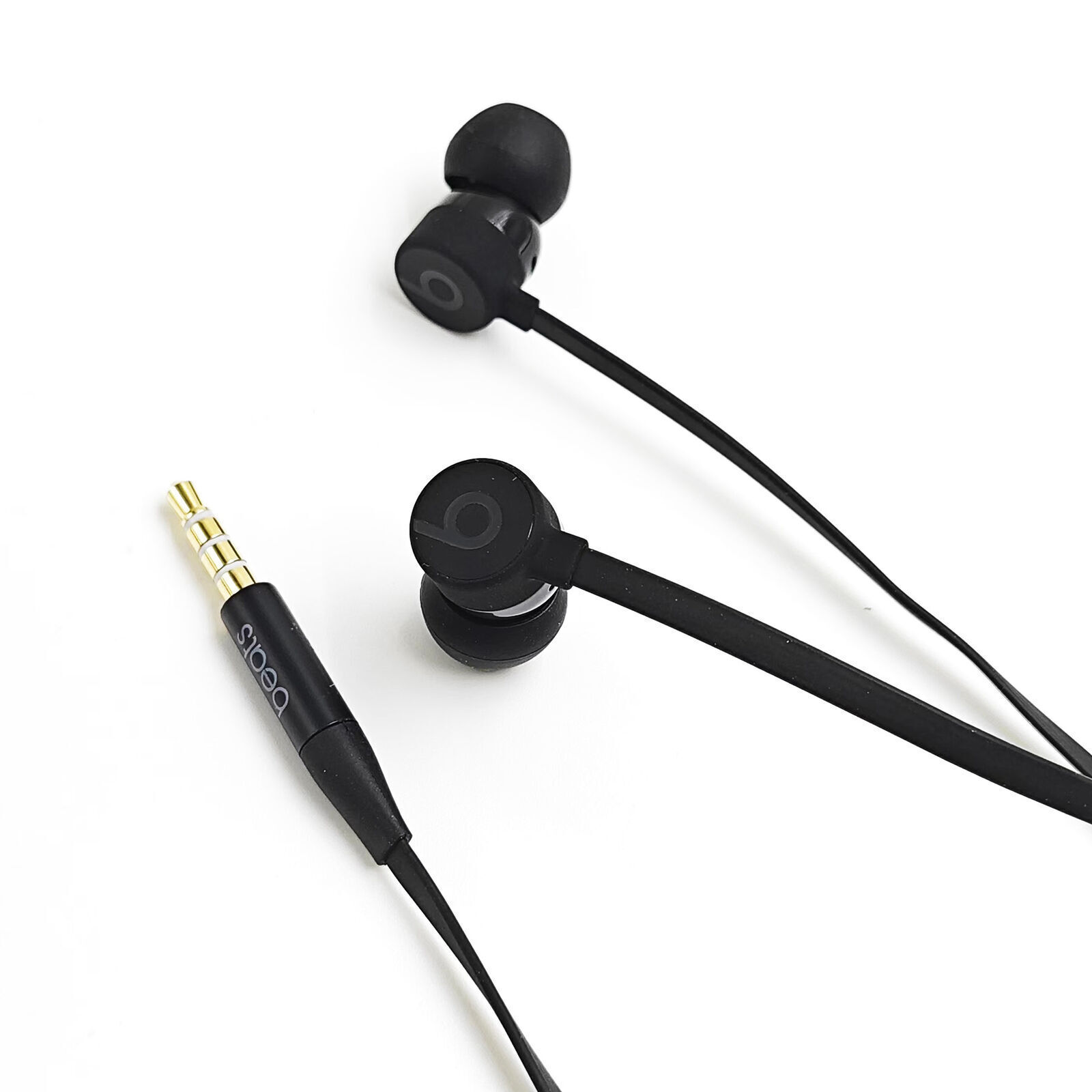 For Beats by Dr. Dre MU982ZM/A urBeats3 Earphones 3.5mm In-Ear Headphones-Black
