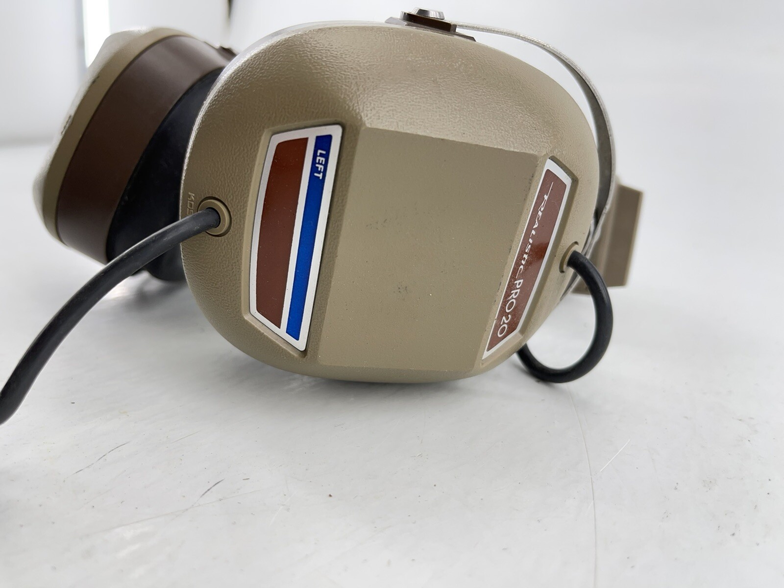 Vintage Radio Shack Realistic PRO 20 Headband Over Ear Headphones