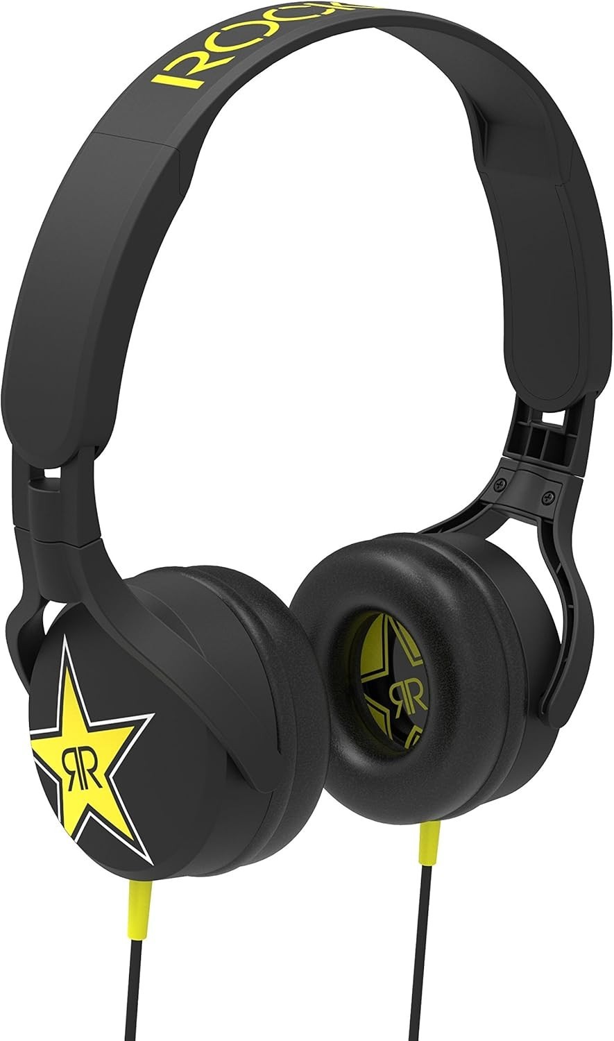 SCOSCHE Rockstar Edition On-Ear Lightweight Wired Headphones