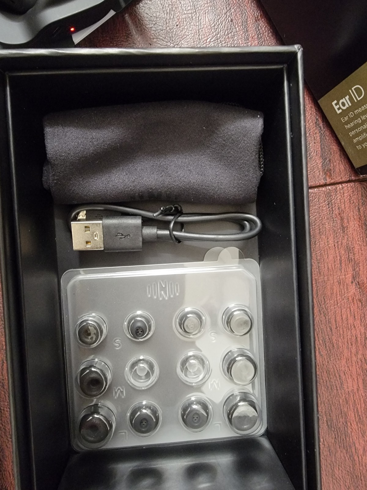 Nuheara NU318 IQbuds2 Max with Ear ID Enhanced Hearing Noise Cancellation Hi-Fi