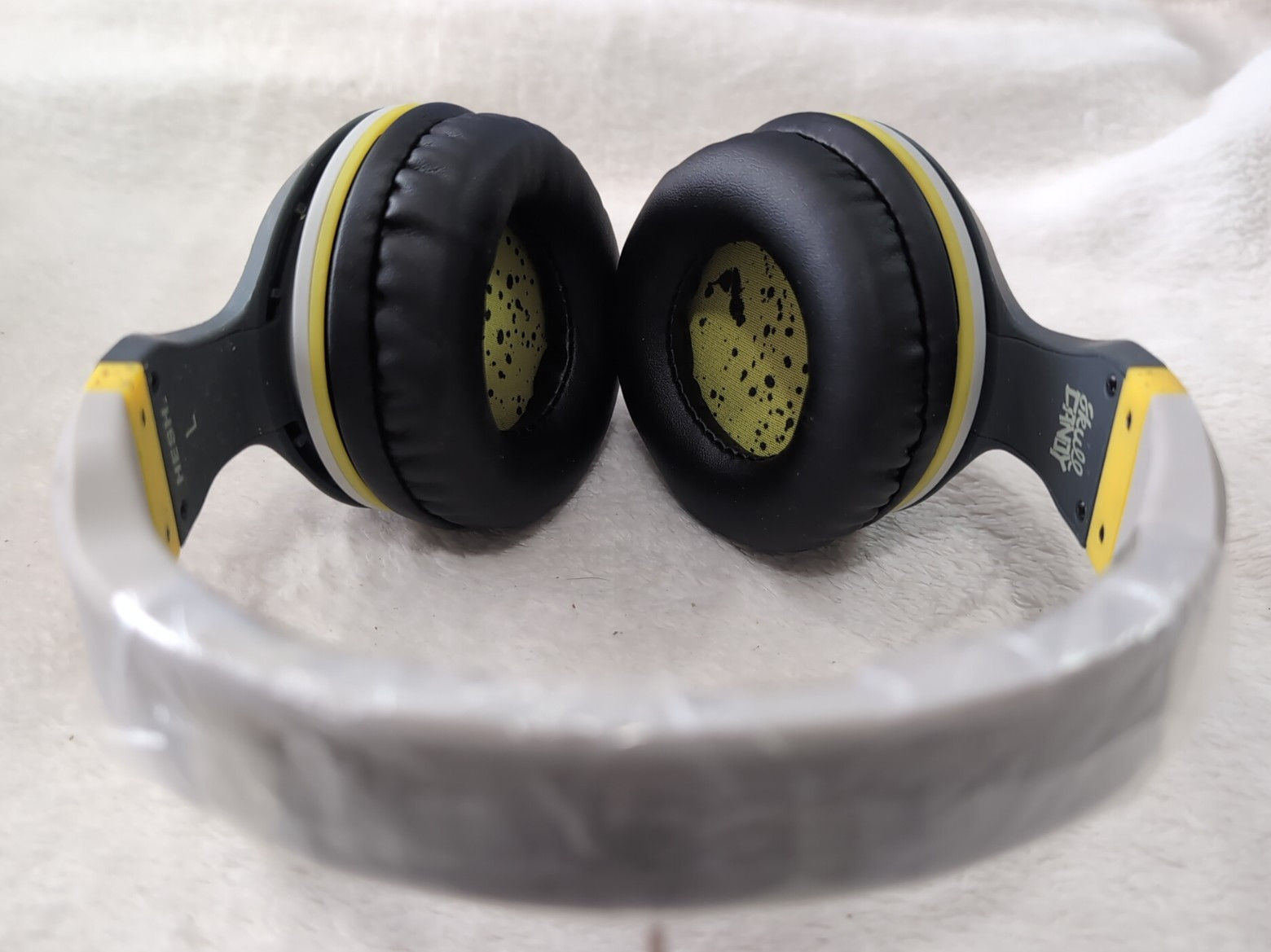 OPEN BOX-Skullcandy Hesh Wired Over the Ear Headphones Gray Lime Green -S&H PAID