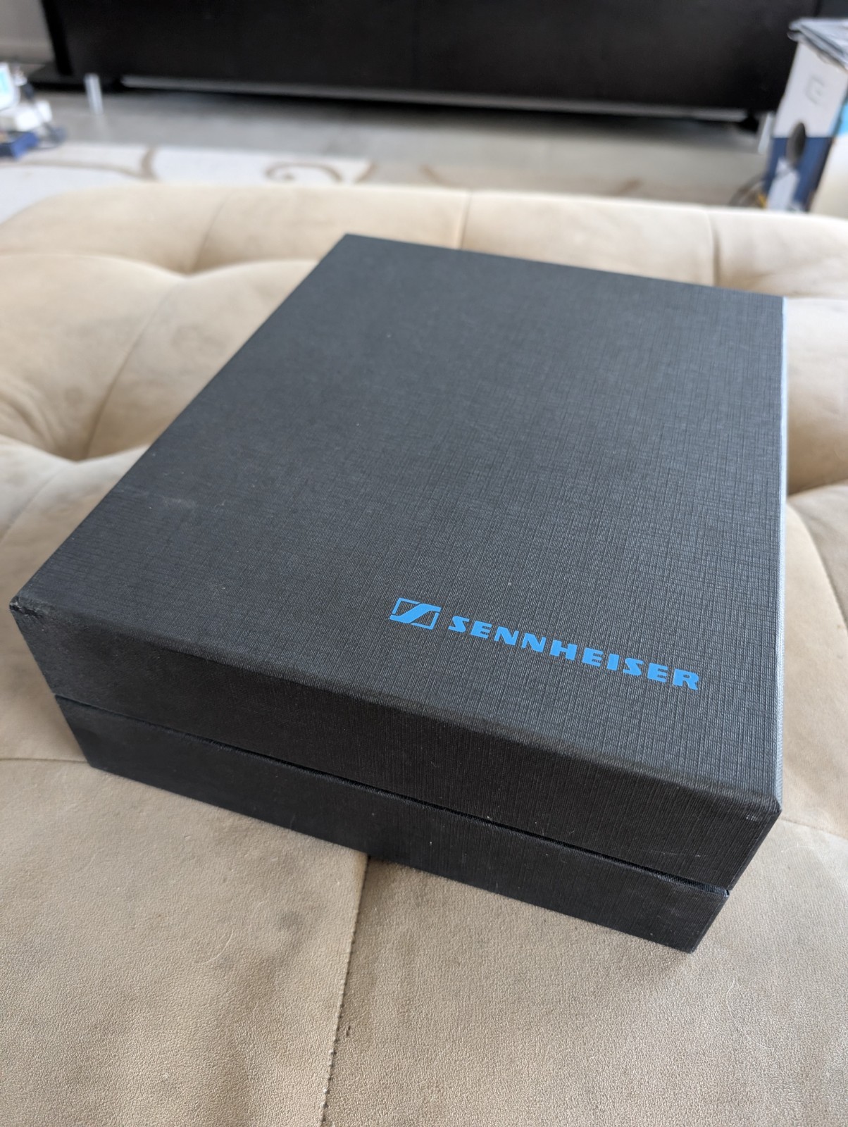 Sennheiser HD 600 HD600 Headphones Early *Black Silk* Version Made in Ireland