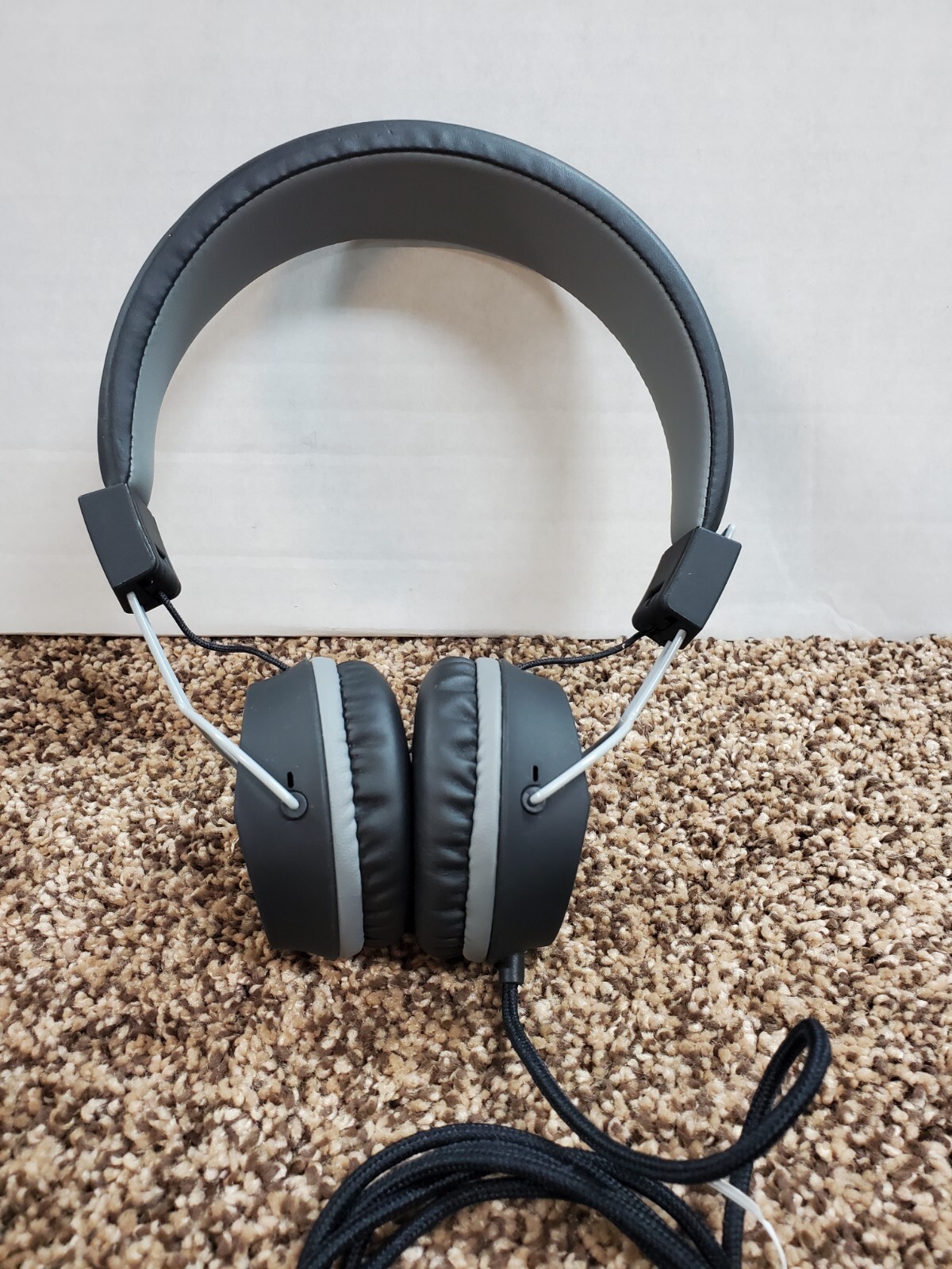 JLab Neon Folding On-Ear Headphones | Black | Wired | Folding Headphones Works