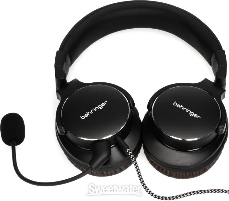Behringer BH470U Premium Stereo Headset with Detachable Microphone and USB Cable