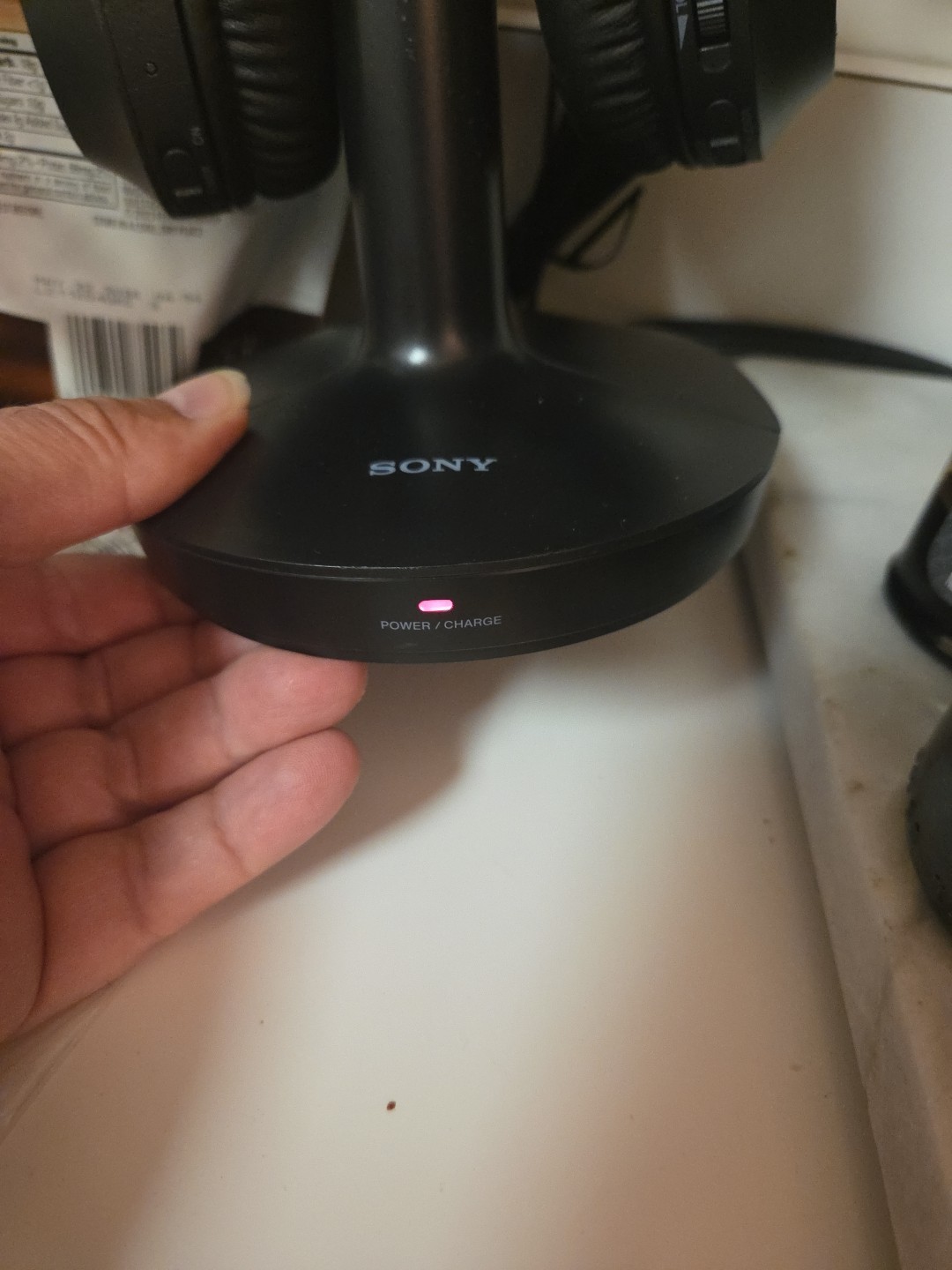 Sony RF400 Wireless Home Theater Headphones for TV – Black (A15)