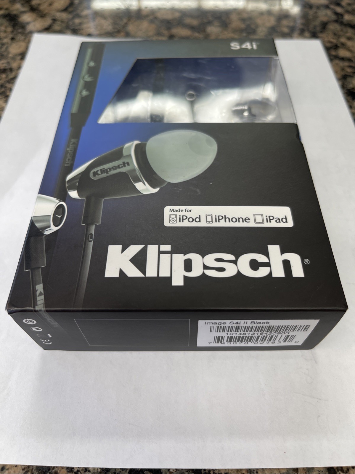Klipsch Image S4i IIIn-ear headphones (Black)