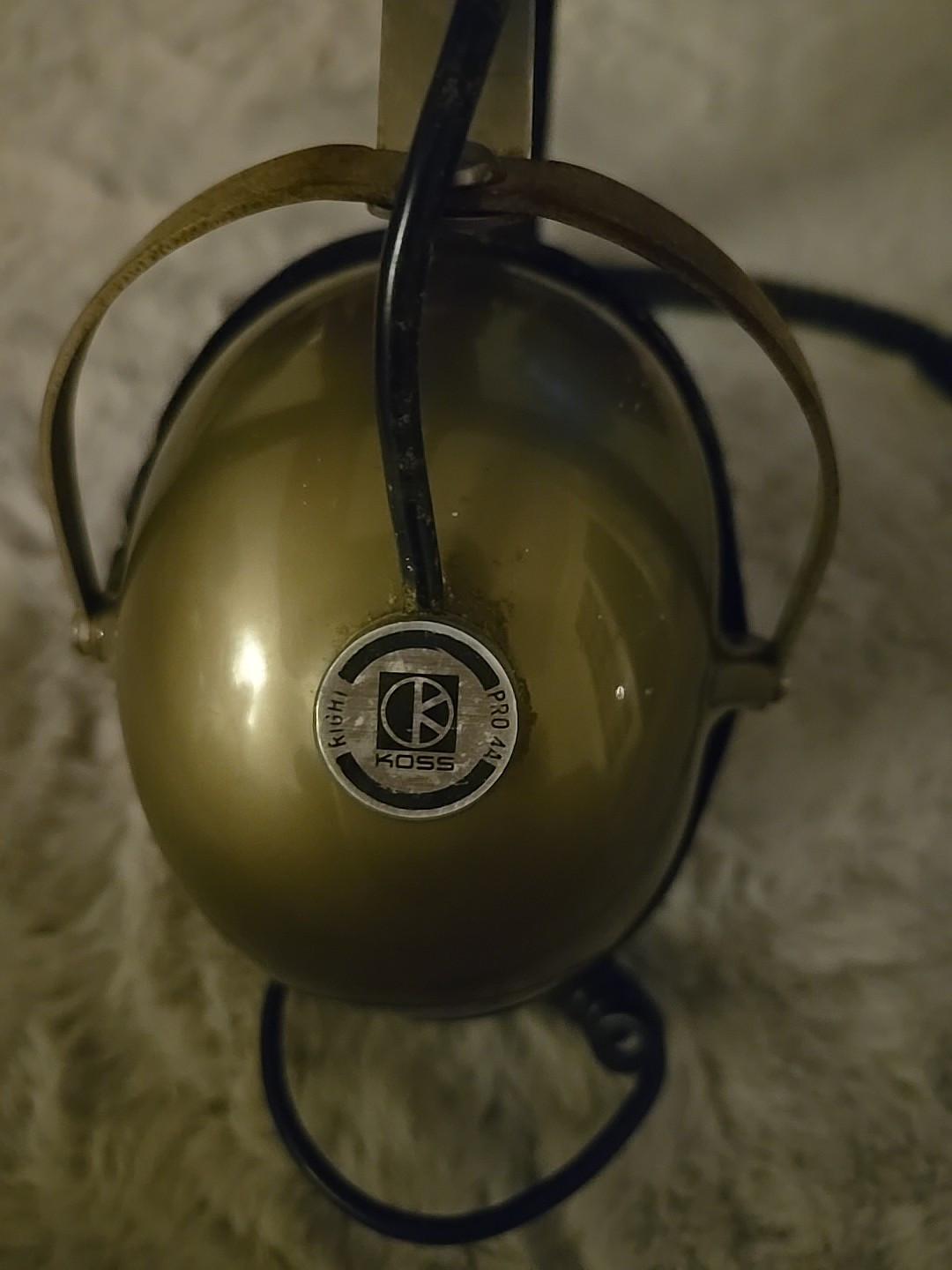 1970s Koss Pro-4A Stereo Headphones – Good Rubber and Foam – Not Tested
