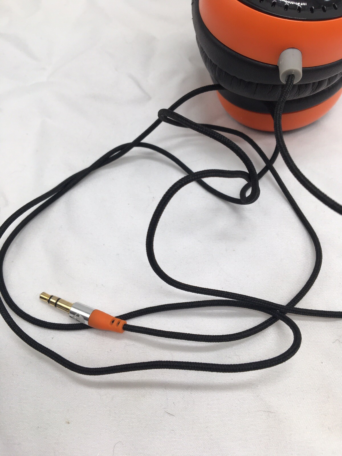 Genuine Skullcandy SKDY Federation Orange & Black Agent Headphones Works Rare