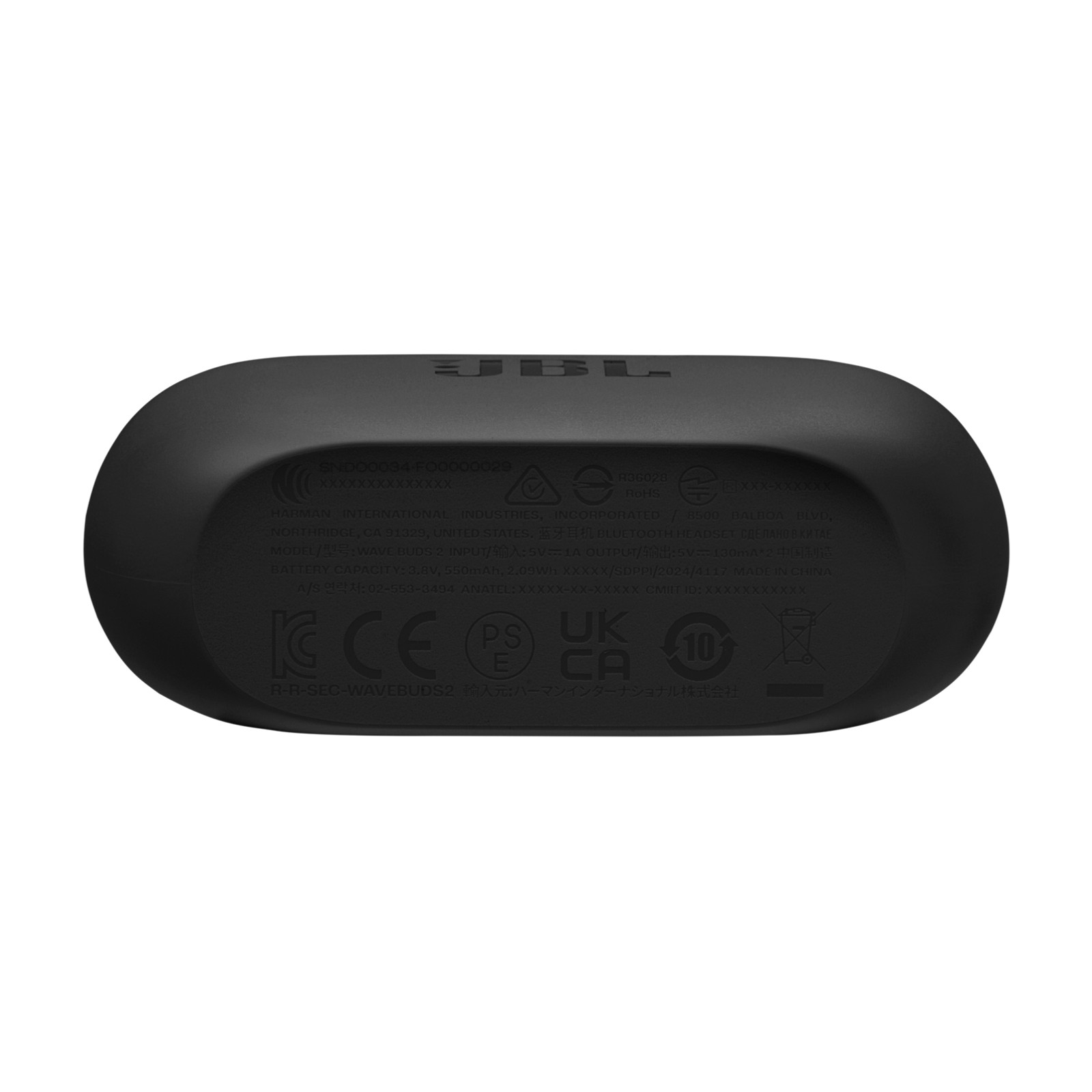 JBL Vibe Buds 2 True Wireless Bluetooth Noise Canceling Earbuds (Black)