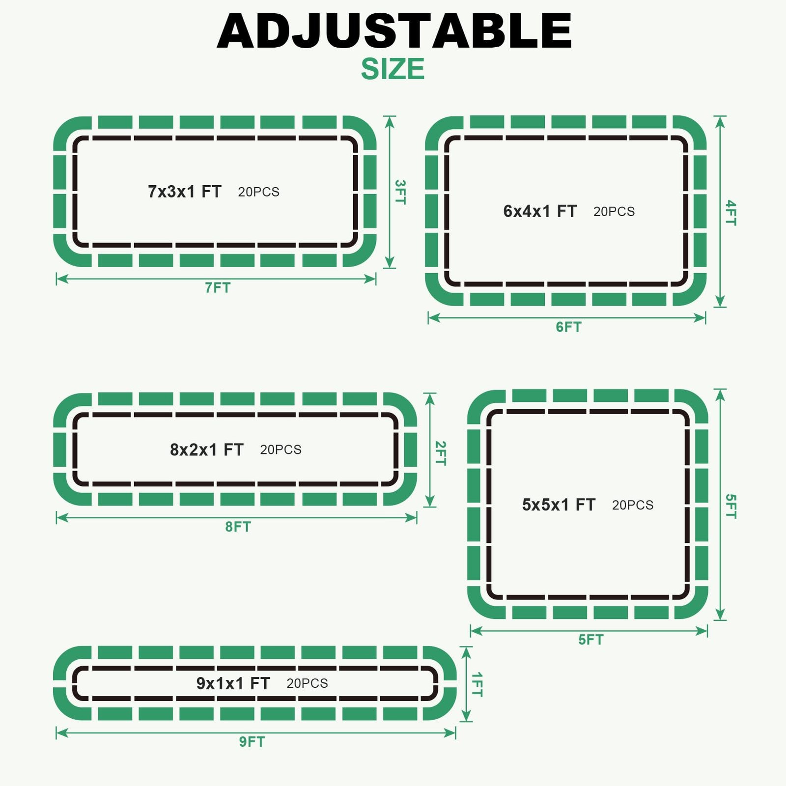 Galvanized Raised Garden Bed Kit – 8x2x1, 2 Pack with Gloves & Tape Included