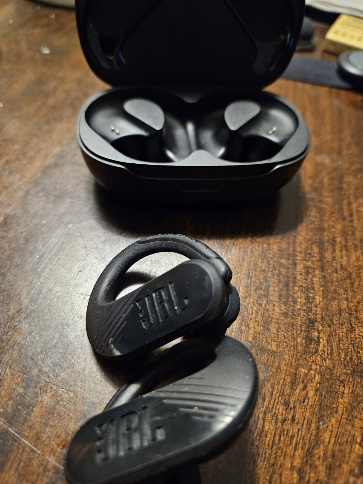 JBL Endurance Peak III In Ear Wireless Headphones – Black