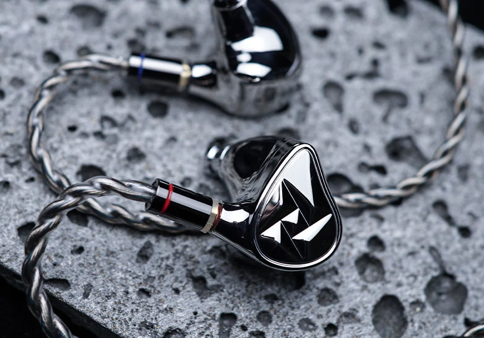 BGVP NE5 Titanium Alloy 2EST+2BA+1DD Iems HIFI In-ear Earphone 3.5/4.4mm Plug