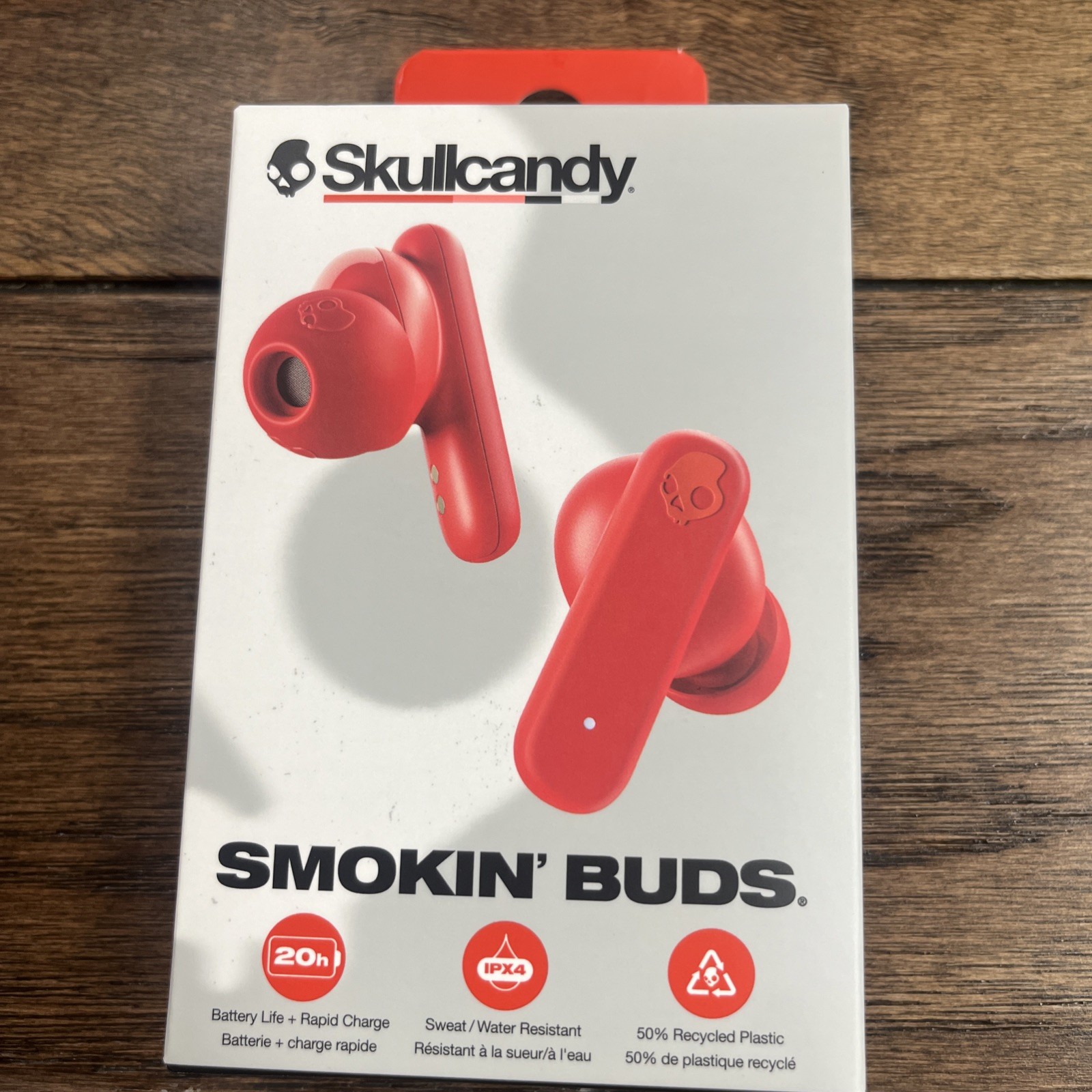 Skullcandy SMOKIN’ BUDS S2TAW-R740 Wireless Earbuds New Black