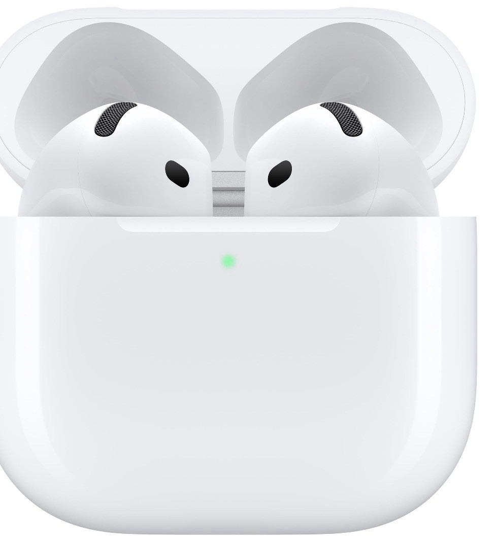 Apple AirPods White Wireless Bluetooth In-Ear Earbuds w/ Case