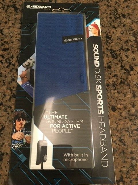 AERIAL7 Sound Disk Sports Headband – Listen to Music on your IPhone, Blackberry