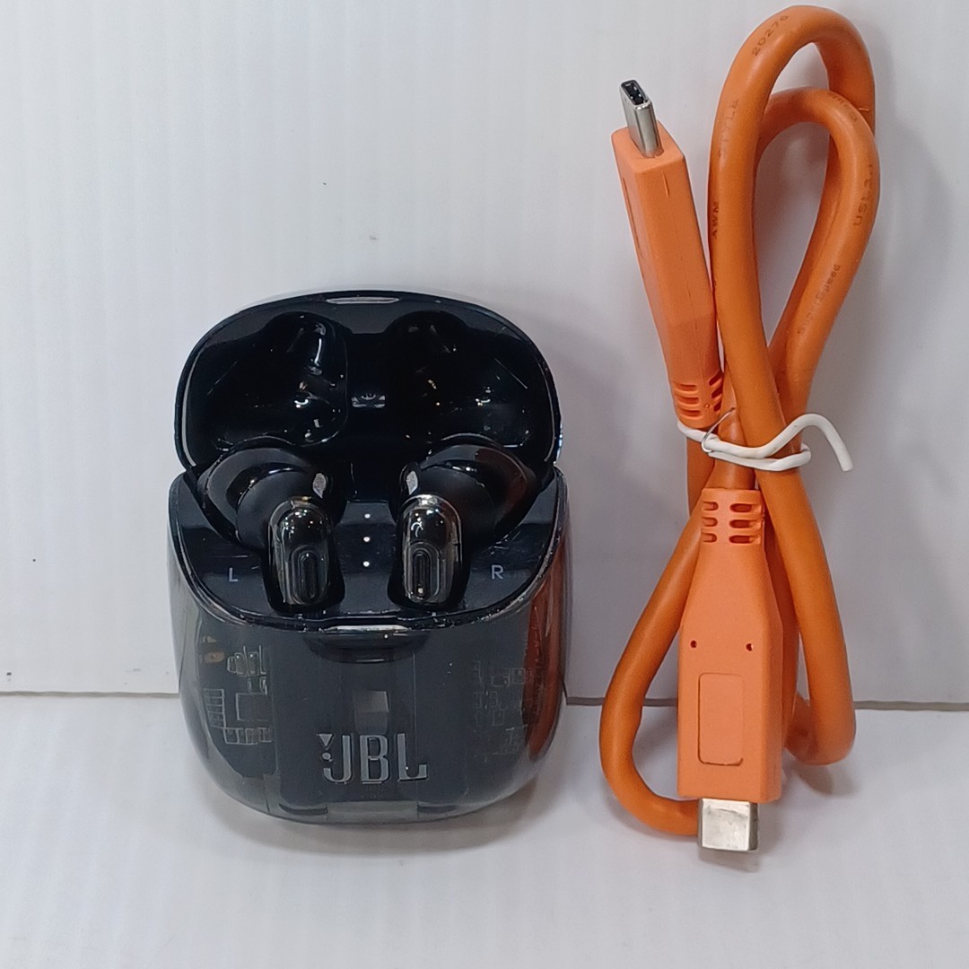 JBL Tune 225TWS True Wireless In-Ear Bluetooth Headphones – Black/ Clear