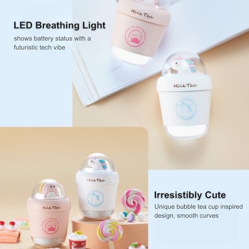 White Bluetooth 6.0 T1 Wireless Earbuds – 13mm Bio-Diaphragm Driver – Cute