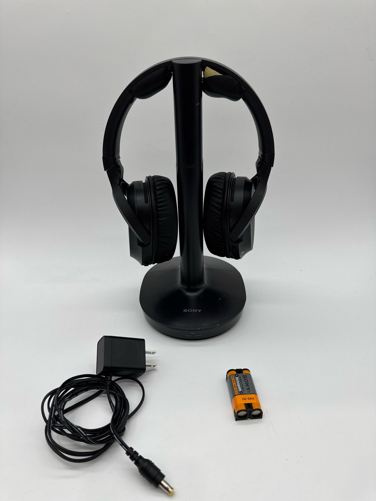 Sony Wireless Over Ear RF Home Theater Headphones TV Black RF400 WHRF400 (3)
