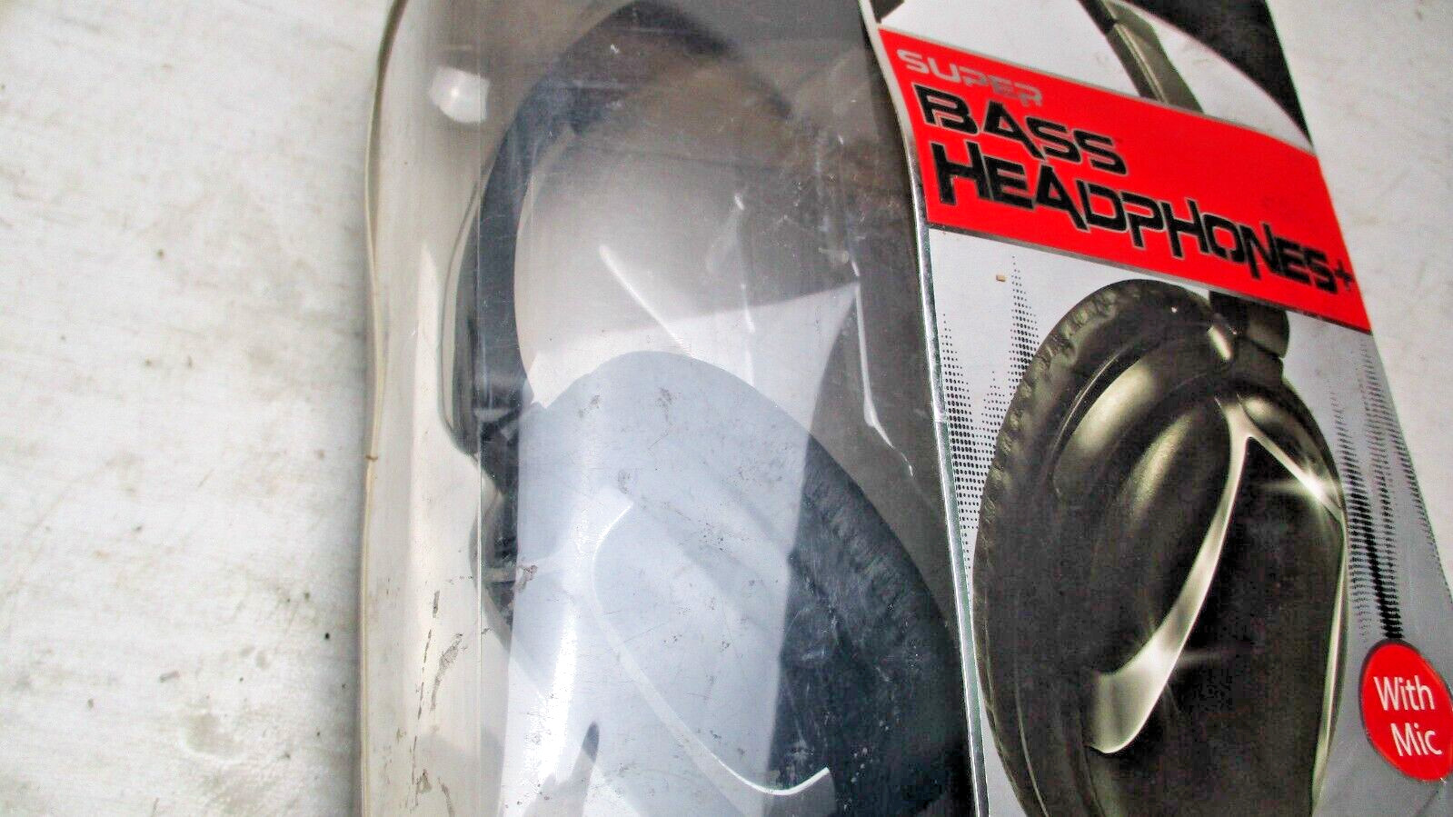 Maxell Bass Headphones With Microphone See Pictures For Details