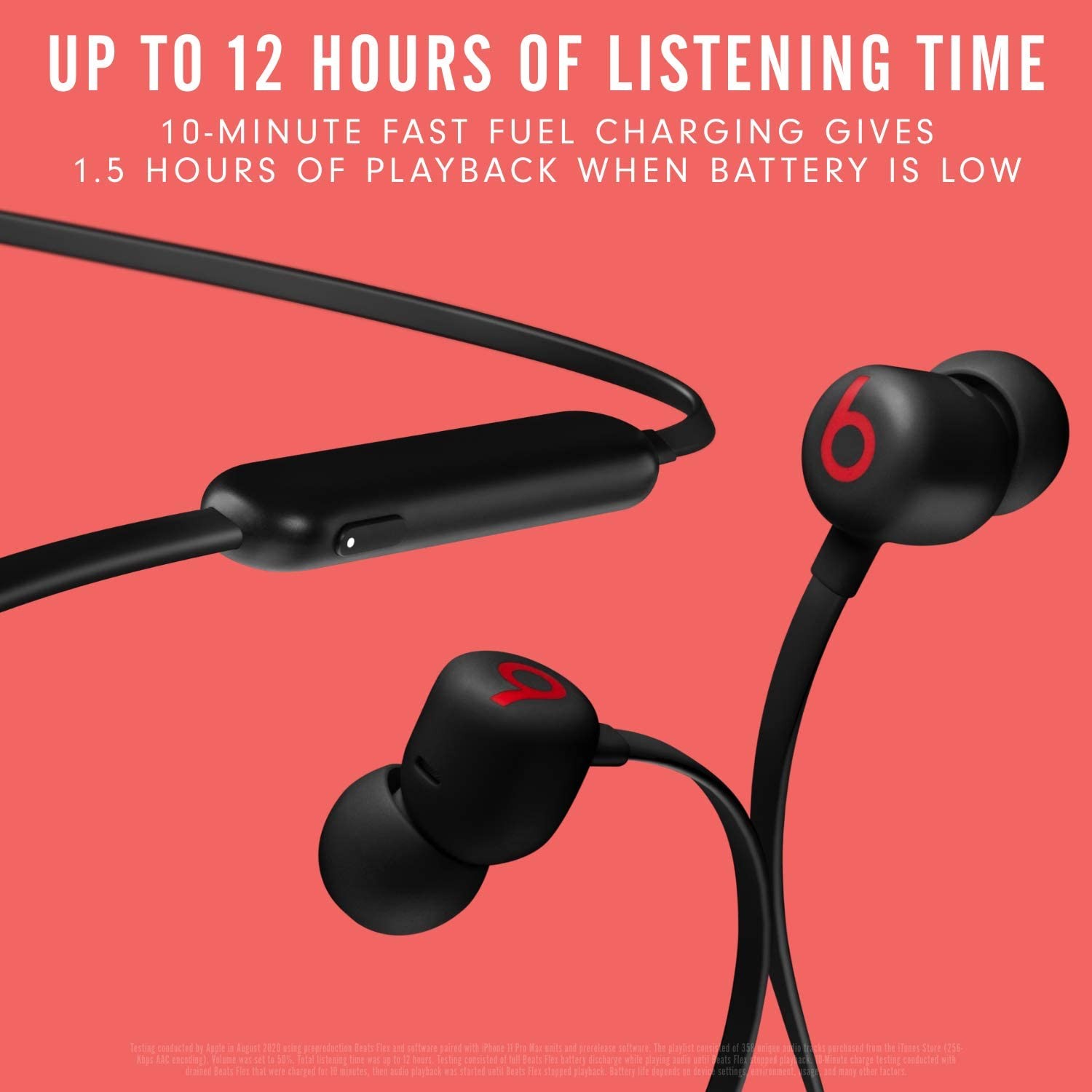 Beats Flex All-day Wireless Earbuds MYMC2LL/A – BLACK