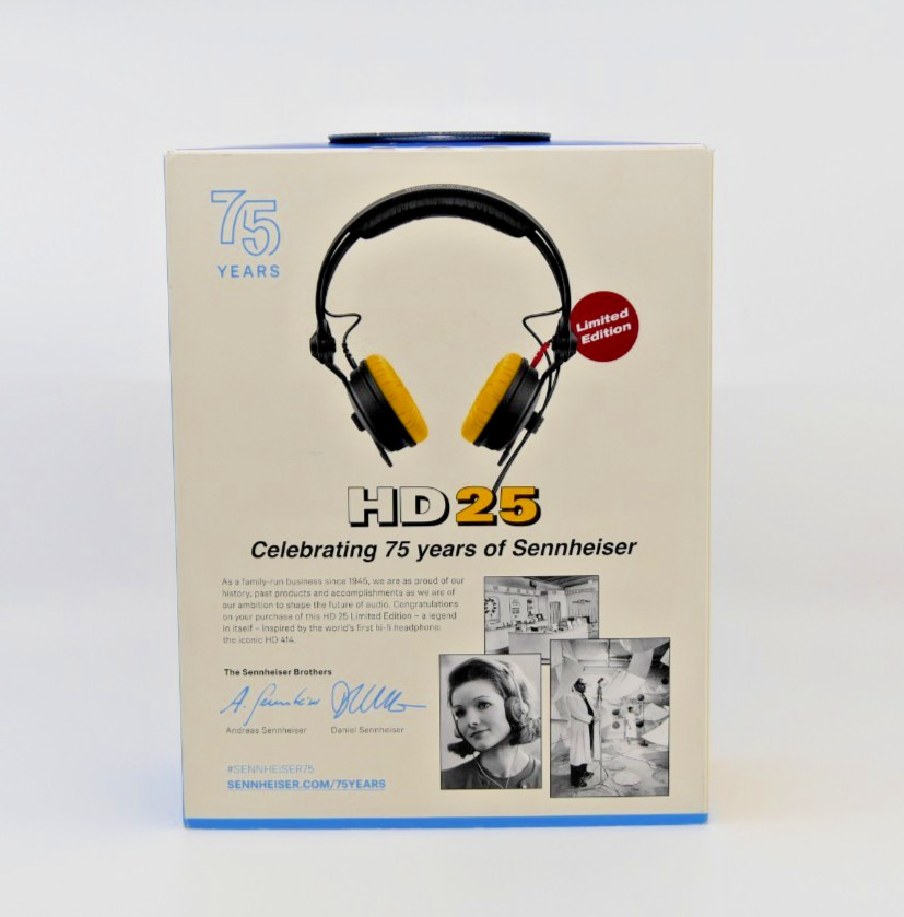 Sennheiser HD 25 Limited Edition Over the Ear Professional DJ Headphones(75th)