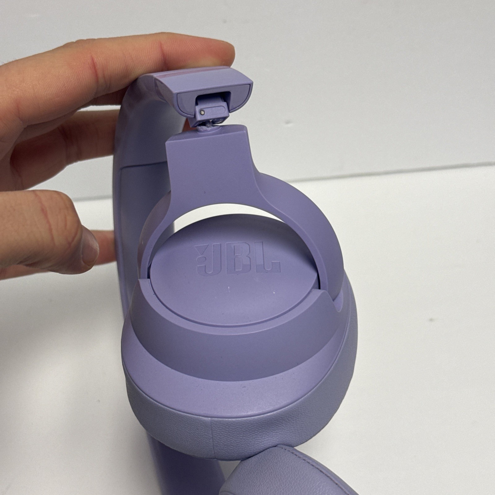 JBL Tune 720BT Over-Ear Wireless Bluetooth Headphones Purple Broken Hinge ⚠️
