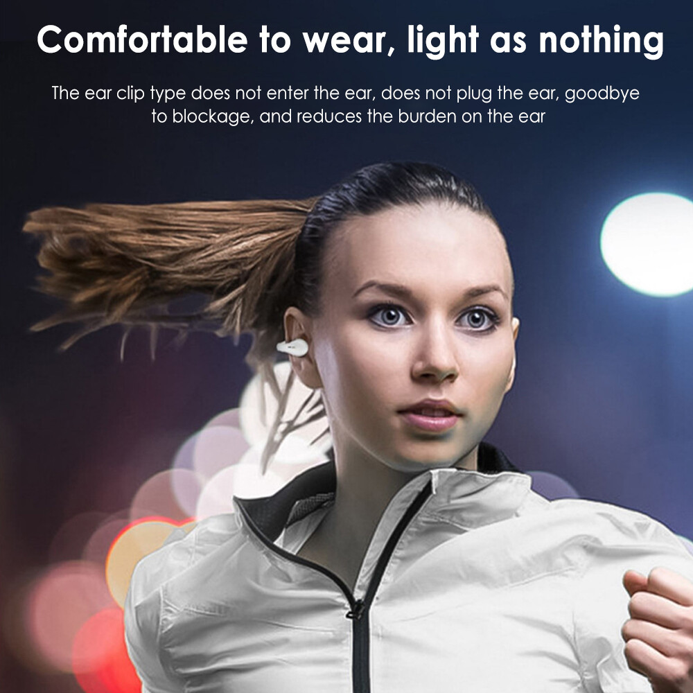 Bone Conduction Bluetooth Earphones – For Running, Cycling & Outdoor Workouts