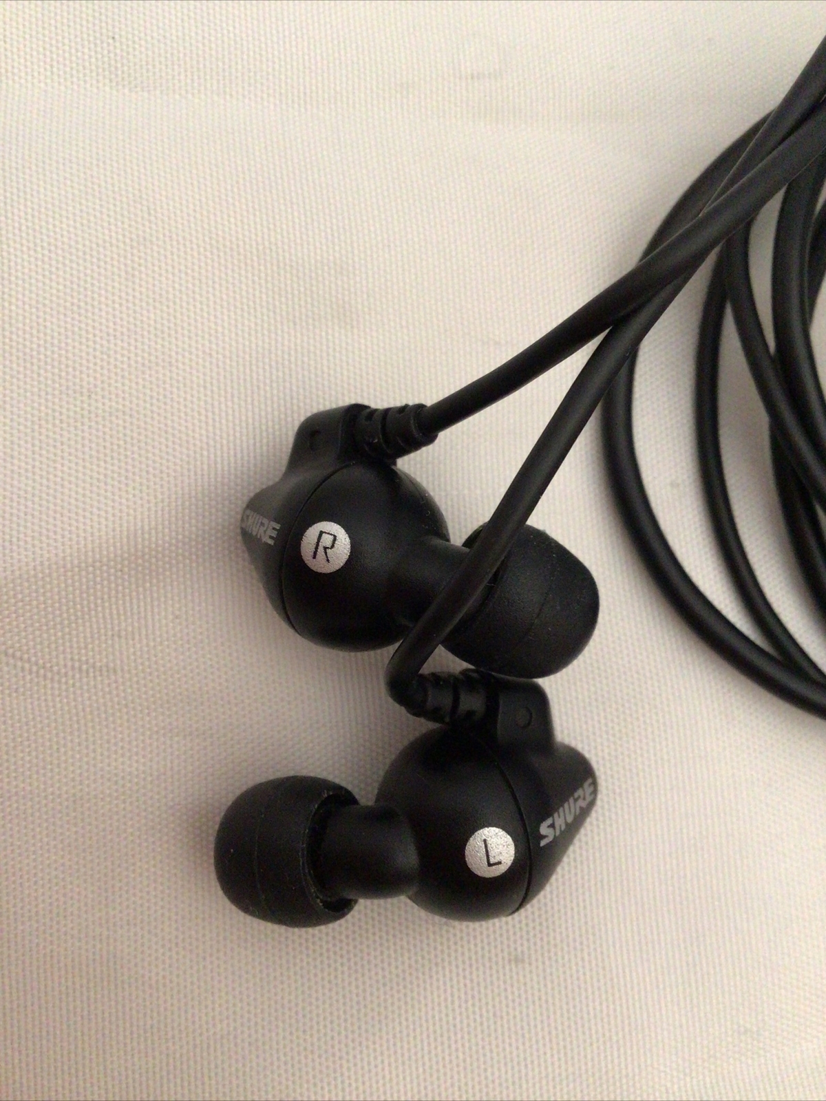 Shure SE112-GR2020s Earphones Black With Case
