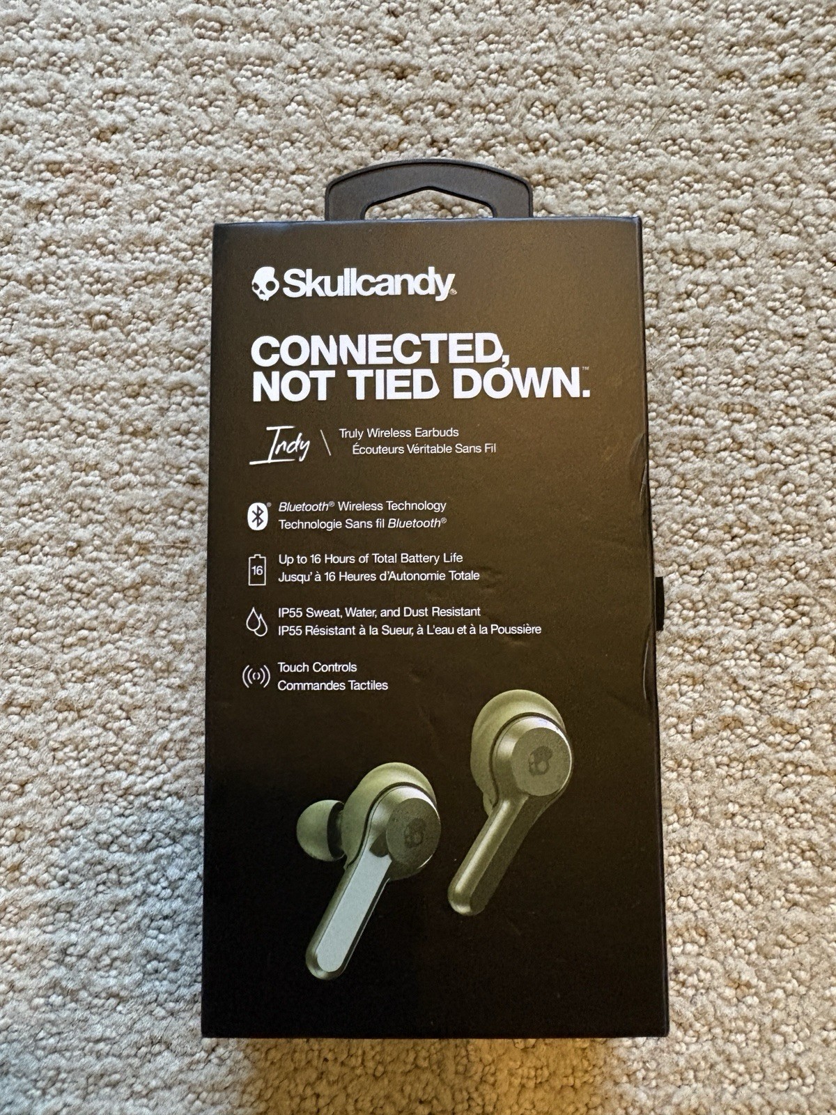Skullcandy Indy Earbuds Dark Green Bluetooth