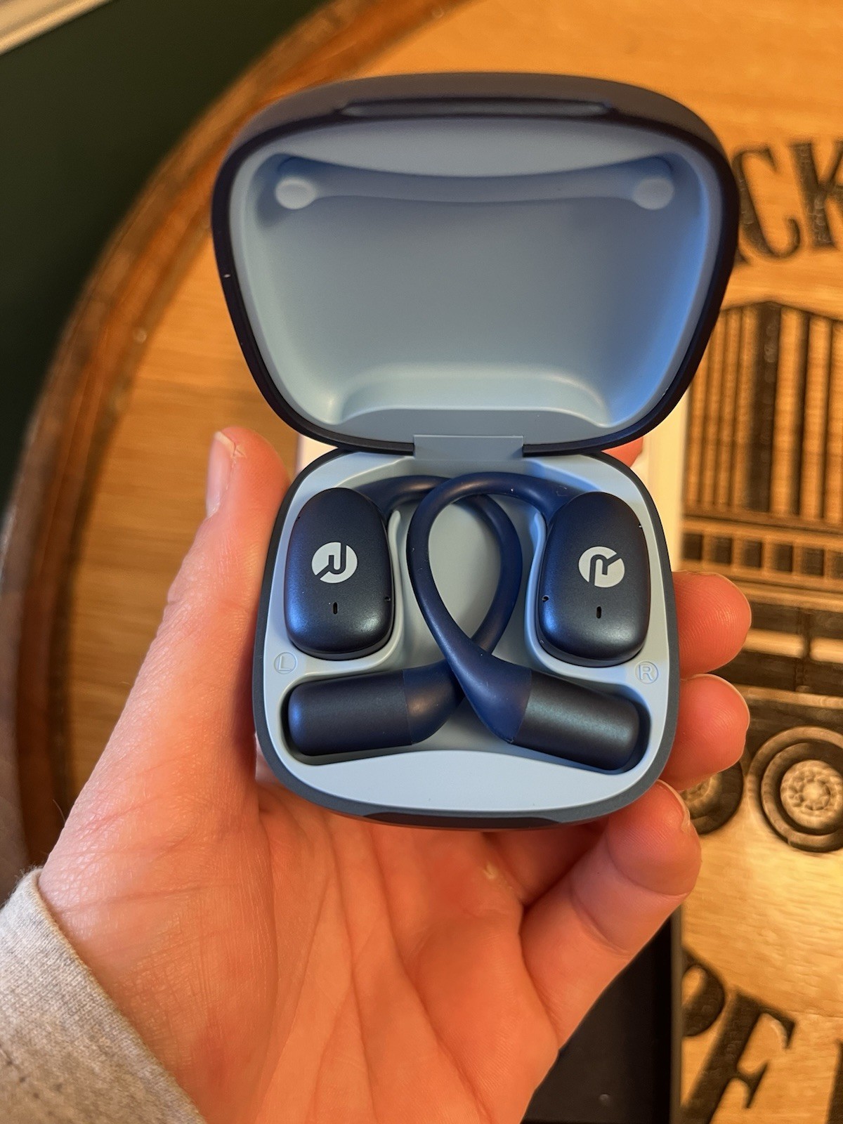 Raycon Essential Open Earbuds – True Wireless Open Ear Bluetooth 6.0 Headphones