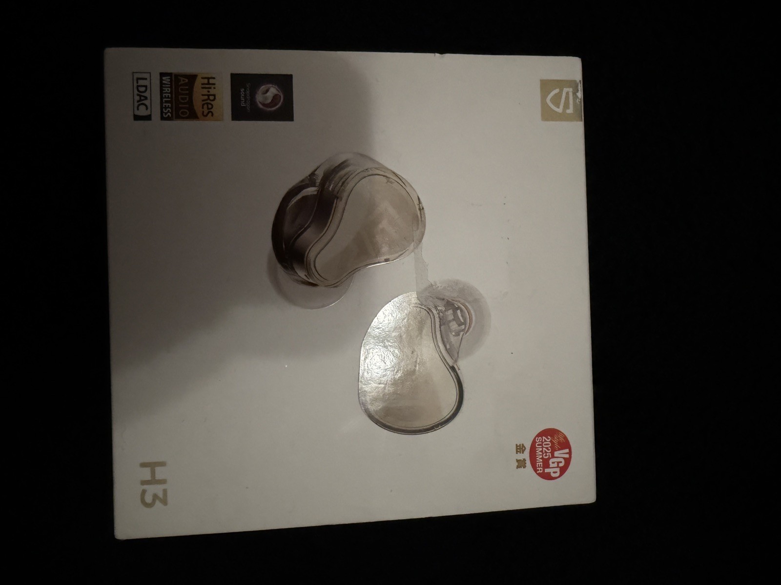 SoundPEATS H3 Gold Bluetooth In-Ear Earbuds ANC Hi-Res LDAC 12mm