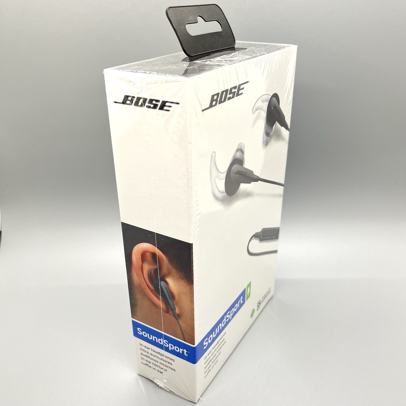 BOSE SoundSport IE in-ear Headphones Charcoal Black 741776-0070 – For Samsung