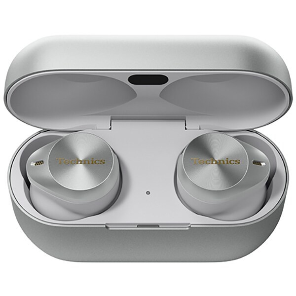Technics EAH-AZ80 Wireless Bluetooth Noise Cancelling Earphones Silver R87240174