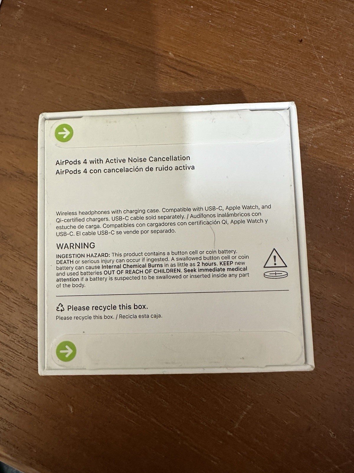 Apple AirPods 4 Active Noise Cancellation Bluetooth Wireless