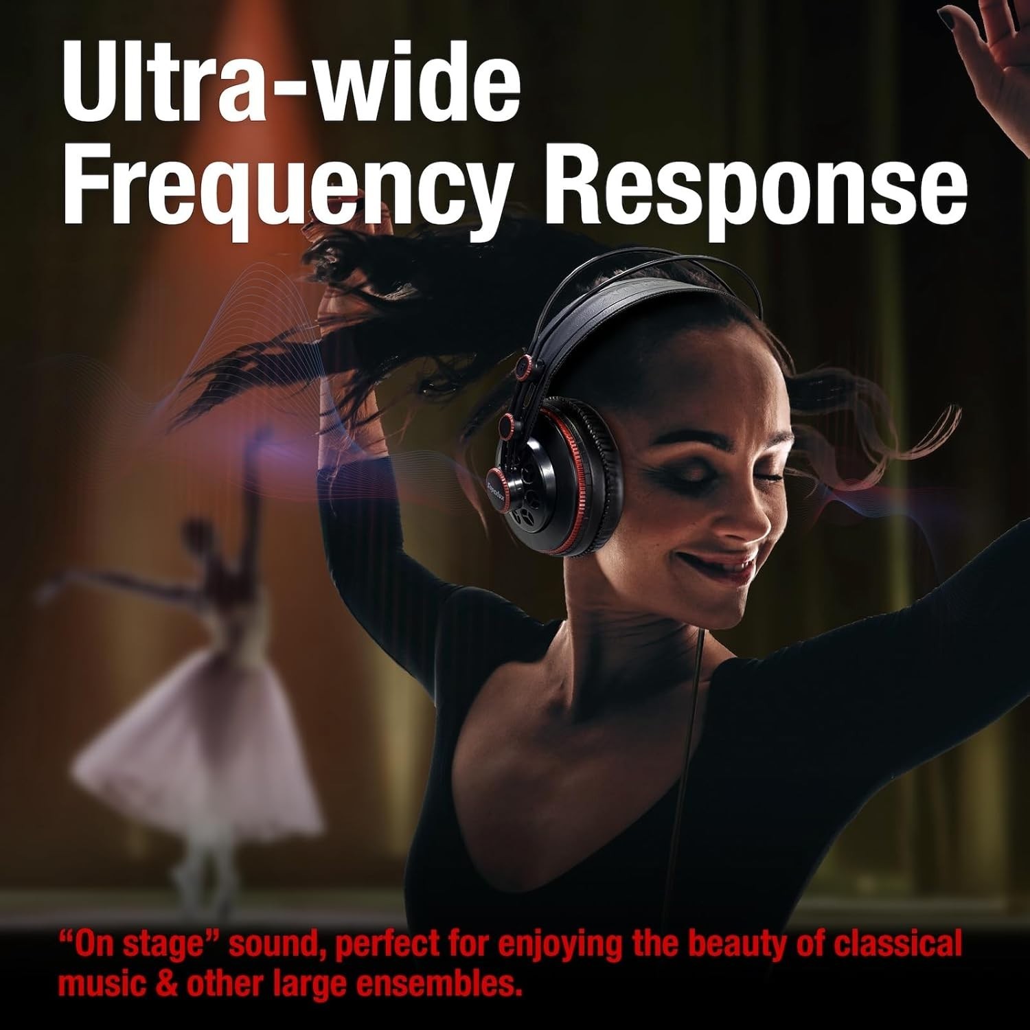 HD681 Semi-Open Studio Headphones, Wired Over-Ear