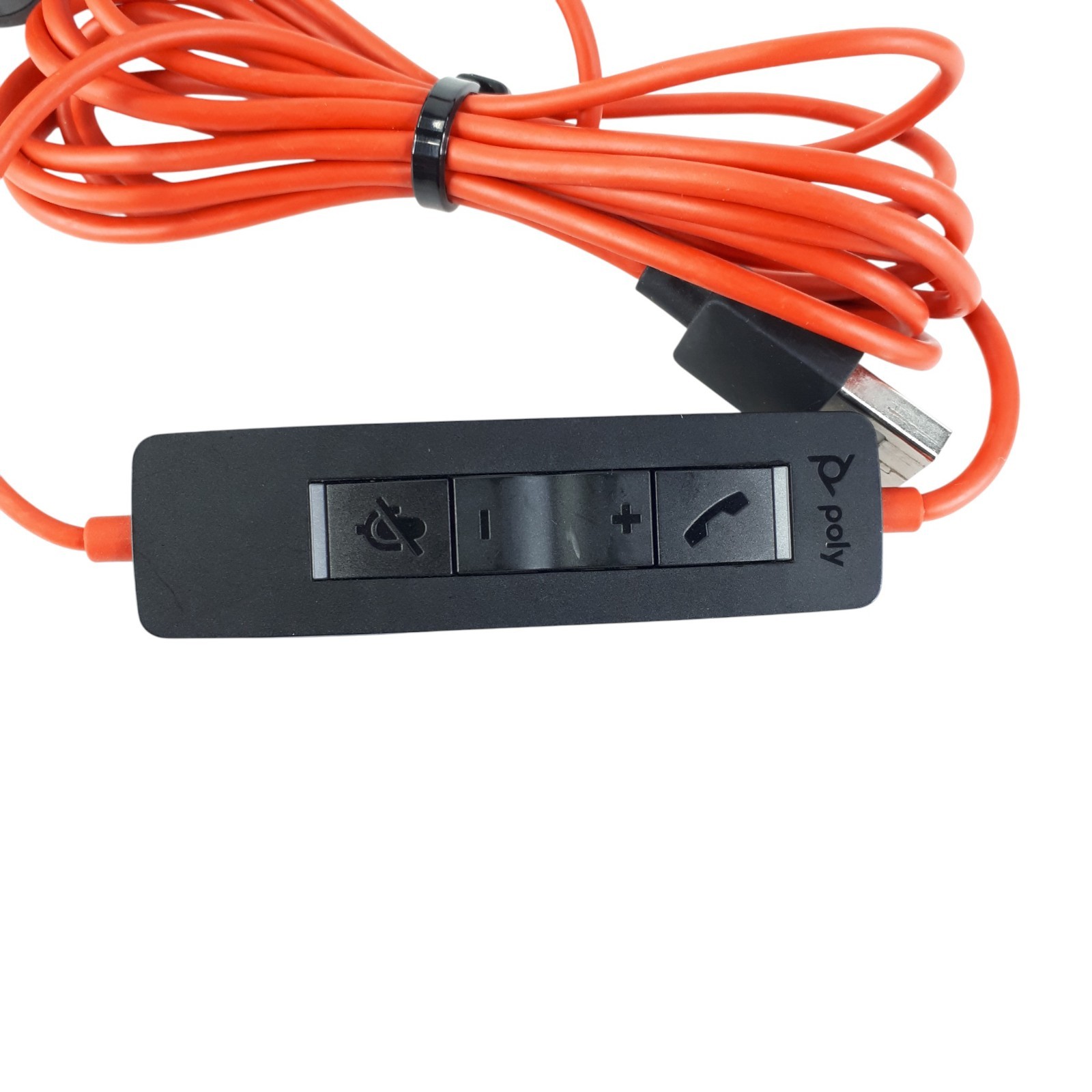 Plantronics Blackwire BW3310 USB-A Black-Orange Mono Headset Lot of 10 Working