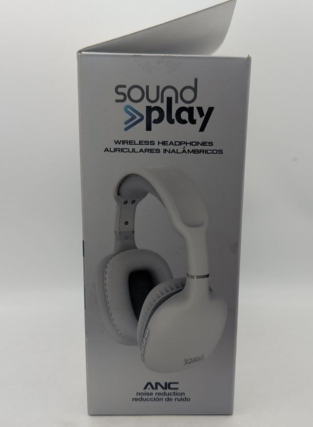Tzumi Soundplay Wireless Over Ear Bluetooth Headphones Noise Redution HD Sound